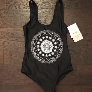 RVCA One Piece Bathing Suit